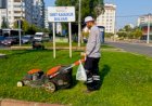 Büyükşehir’den Yeşil Alanlarda Bakım Çalışması