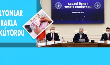2021 YILI ASGARİ ÜCRET RAKAMI BELLİ OLDU