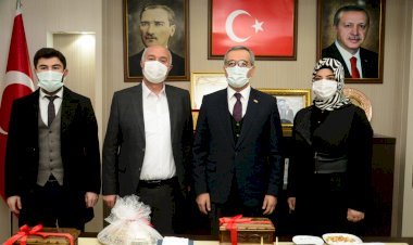 Başkan Güngör’den Elbistan Teşkilatına Hayırlı Olsun Ziyareti