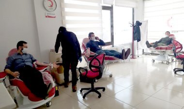 KAHRAMANMARAŞ’TA, KAN BAĞIŞINA BÜYÜK DESTEK