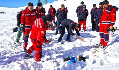 İtfaiye Arama Kurtarma Timi Kışa Hazır