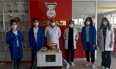 Onikişubat Özel Necip Fazıl Meslek Lisesi Öğrencileri Civciv Üretti