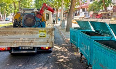 İlaçlama Çalışmaları Yoğun Bir Şekilde Sürüyor