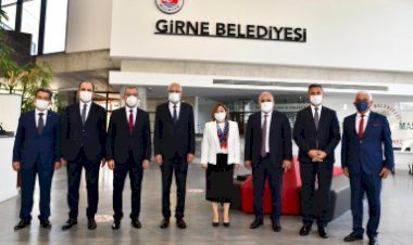 Başkan Güngör Türkiye Heyetiyle Kıbrıs’ta