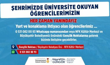 Başkan Güngör: “Öğrencilerimizin Yanındayız”