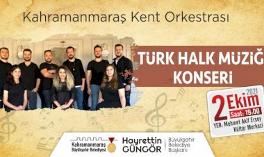 Büyükşehir’den Halk Müziği Konseri
