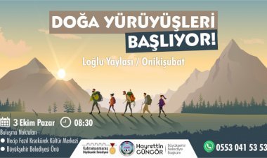 Doğa Yürüyüşleri’nde Yeni Rota Loğlu Yaylası!