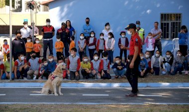 Dulkadiroğlu Trafik  Eğitim  Parkı  Minik  Misafirlerini  Ağırladı