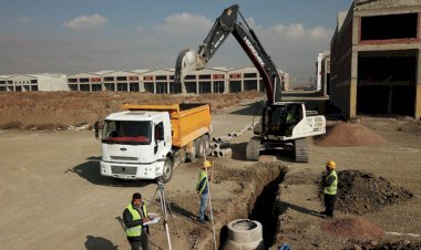 Sanayi’nin Yeni Yerleşkesinde Çalışmalar Sürüyor