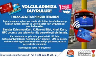 Yolculara Önemli Duyuru!