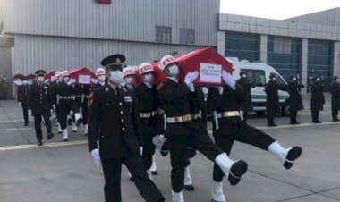 Şehitler Törenle Memleketlerine Uğurlandı