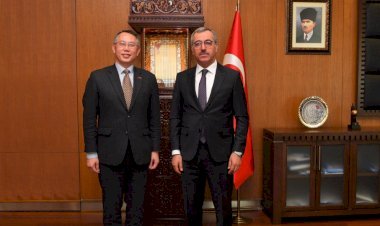 Başkan Güngör, Tayvan Temsilcisi Huang’ı Ağırladı