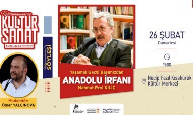 Kültür Sanat Sezonunda Tatcı ve Kılıç Söyleşisi