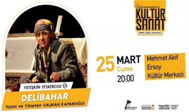‘Delibahar’ Tiyatroseverlerle Buluşacak