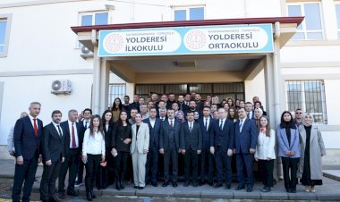 Milli Eğitim Bakanı Sayın Yusuf Tekin, Türkoğlu İlçemizde Okul Ziyaretlerinde Bulundu