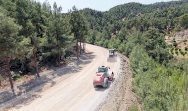 Andırın – Merkez Ulaşımını 20 Kilometre Kısaltacak Yol Tamamlanıyor