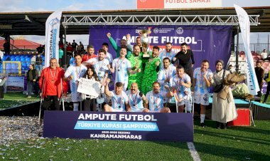 Ampute Futbol Türkiye Kupası Kahramanmaraş’ta Sahibini Buldu