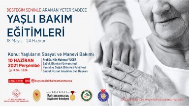 Prof. Yücer’le Yaşlıların Sosyal ve Manevi Bakımı