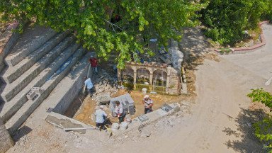 Anıt Ağacın Yeni Meydanı Tamamlanıyor