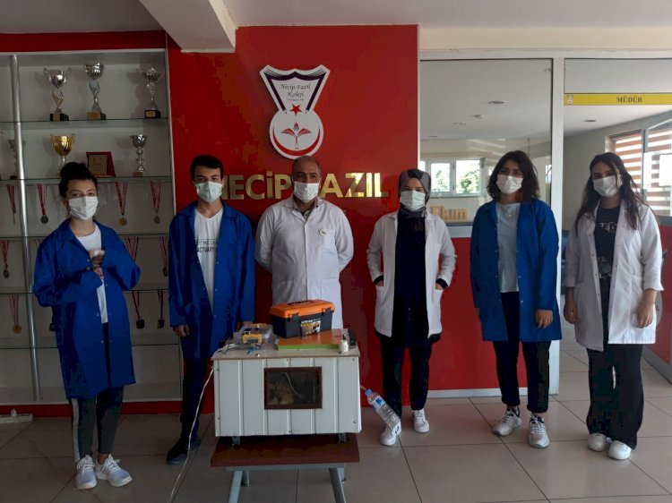 Onikişubat Özel Necip Fazıl Meslek Lisesi Öğrencileri Civciv Üretti