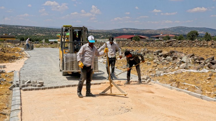 Pazarcık’ta Ulaşım Yatırımları Sürüyor