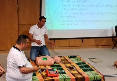 Büyükşehir Personeline İlk Yardım Eğitimi