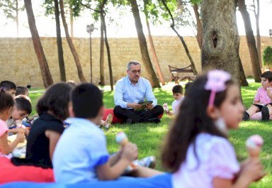 Başkan Güngör’den Miniklerle Örnek Etkinlik