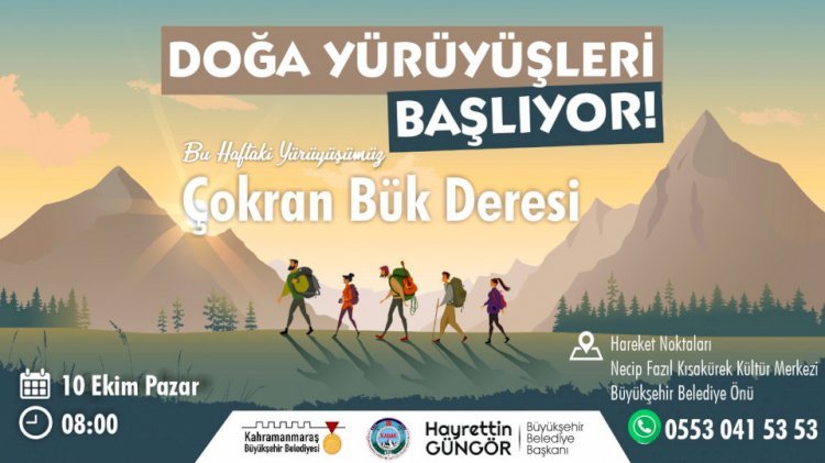 Doğa Yürüyüşleri'nde Yeni Rota Çokran