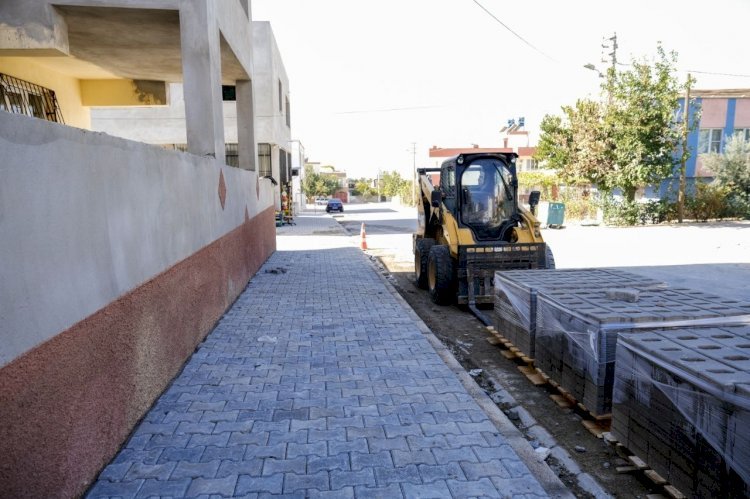 Dulkadiroğlu’nda Parke Ekiplerinin Yoğun Çalışması Sürüyor