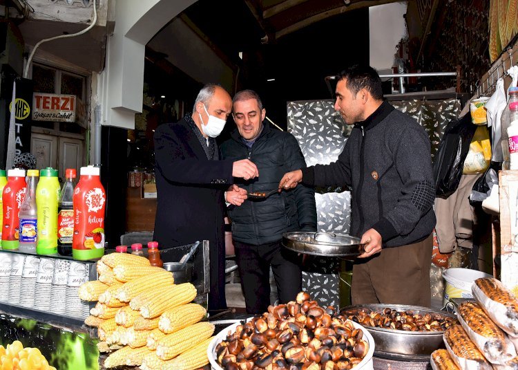 Başkan Okay, Kapalı Çarşı Esnafıyla Bir Araya Geldi