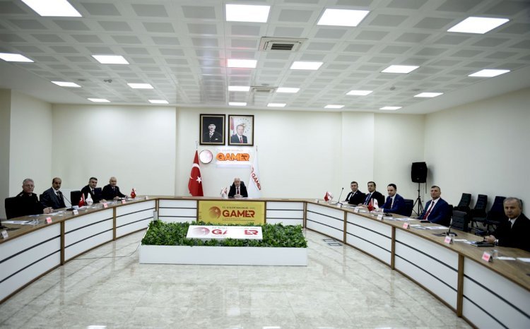 GAMER İzleme, Değerlendirme ve Koordinasyon Kurulu Toplantısı Yapıldı